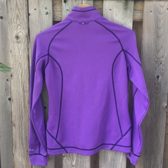 PeakPerformance R&D purple mid-layer zip up - size S - Picture 7 of 9